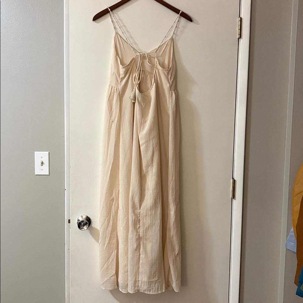 NWT MANGO Beaded Strap Dress